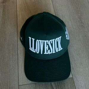 Llovesick Dark Green Hat